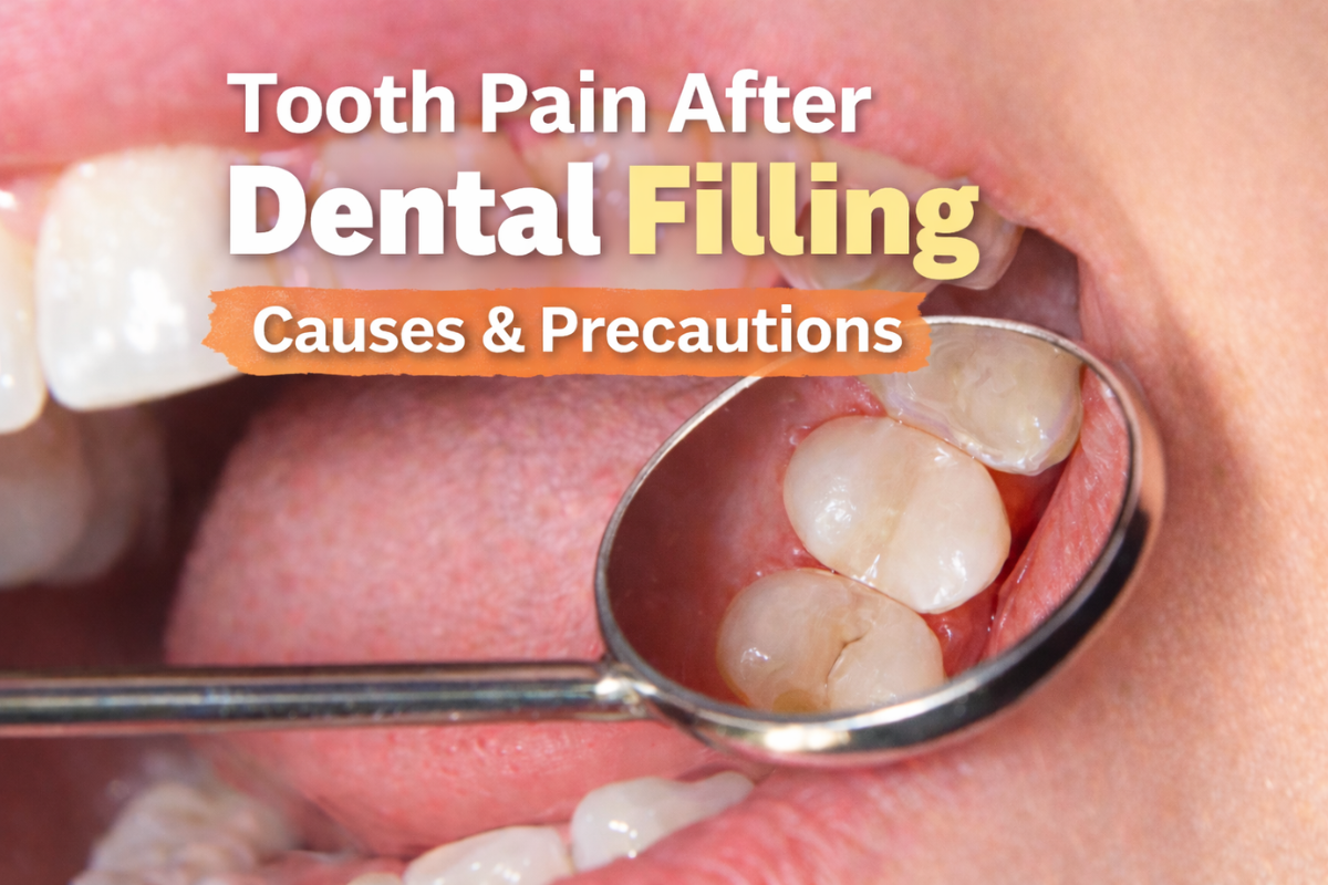 Tooth Pain After Dental Filling: What’s Normal & What You Should Do